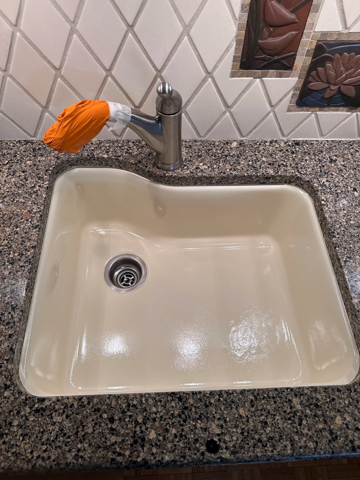 Sink refinishing by Tub Revive